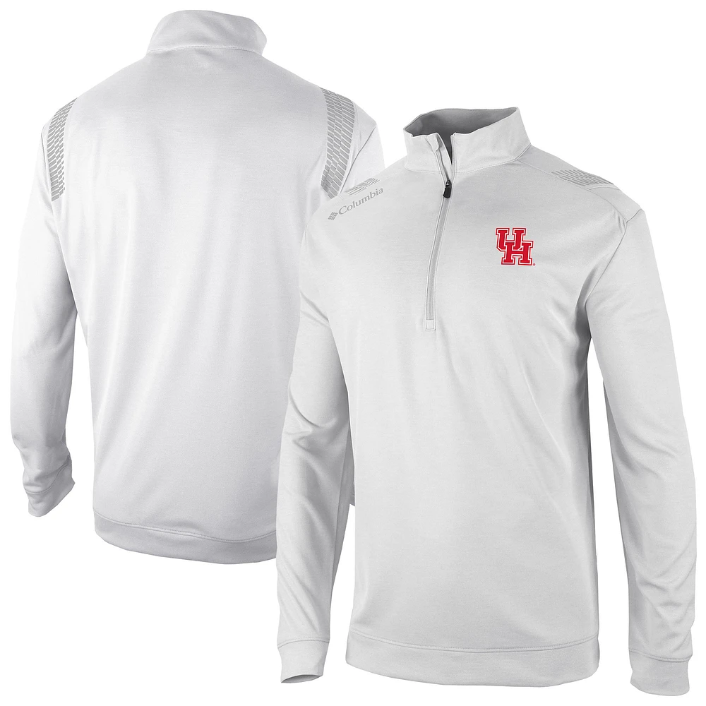 Men's Columbia Houston Cougars Oakland Downs Quarter-Zip Top