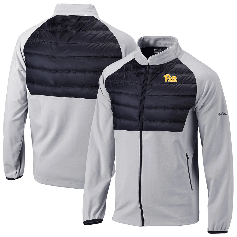 Men's Columbia Pitt Panthers Omni-Wick The Element Full-Zip Jacket
