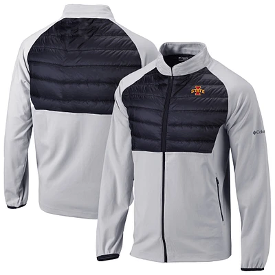 Men's Columbia Iowa State Cyclones Omni-Wick The Element Full-Zip Jacket