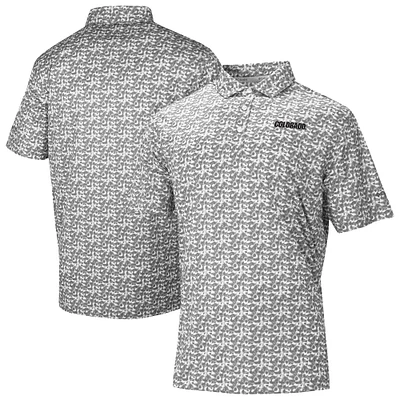 Men's Columbia Gray Colorado Buffaloes Catchy Swing Polo