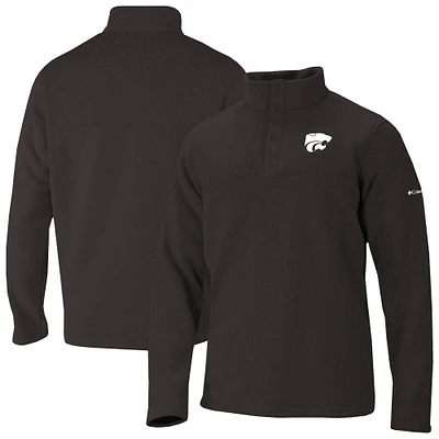 Men's Columbia Kansas State Wildcats Alto Pass Half-Snap Jacket