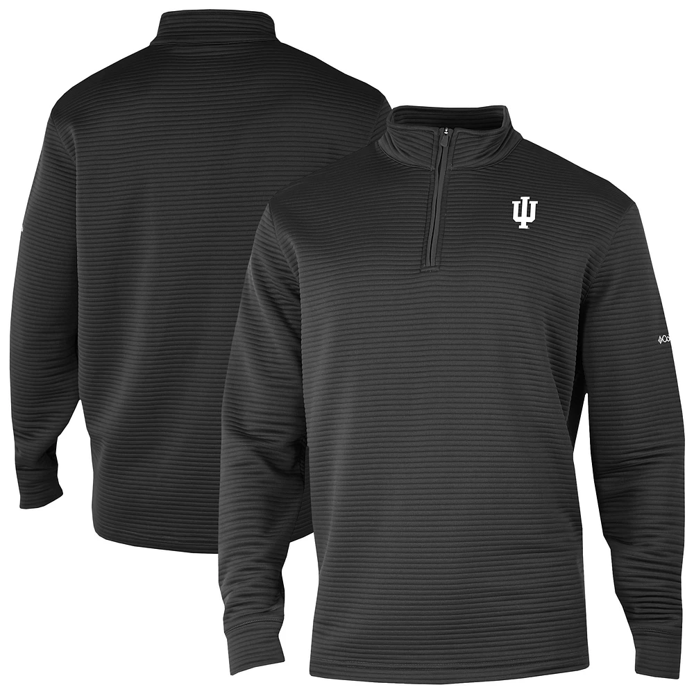 Men's Columbia Indiana Hoosiers Omni-Wick Pack It Up Quarter-Zip Top