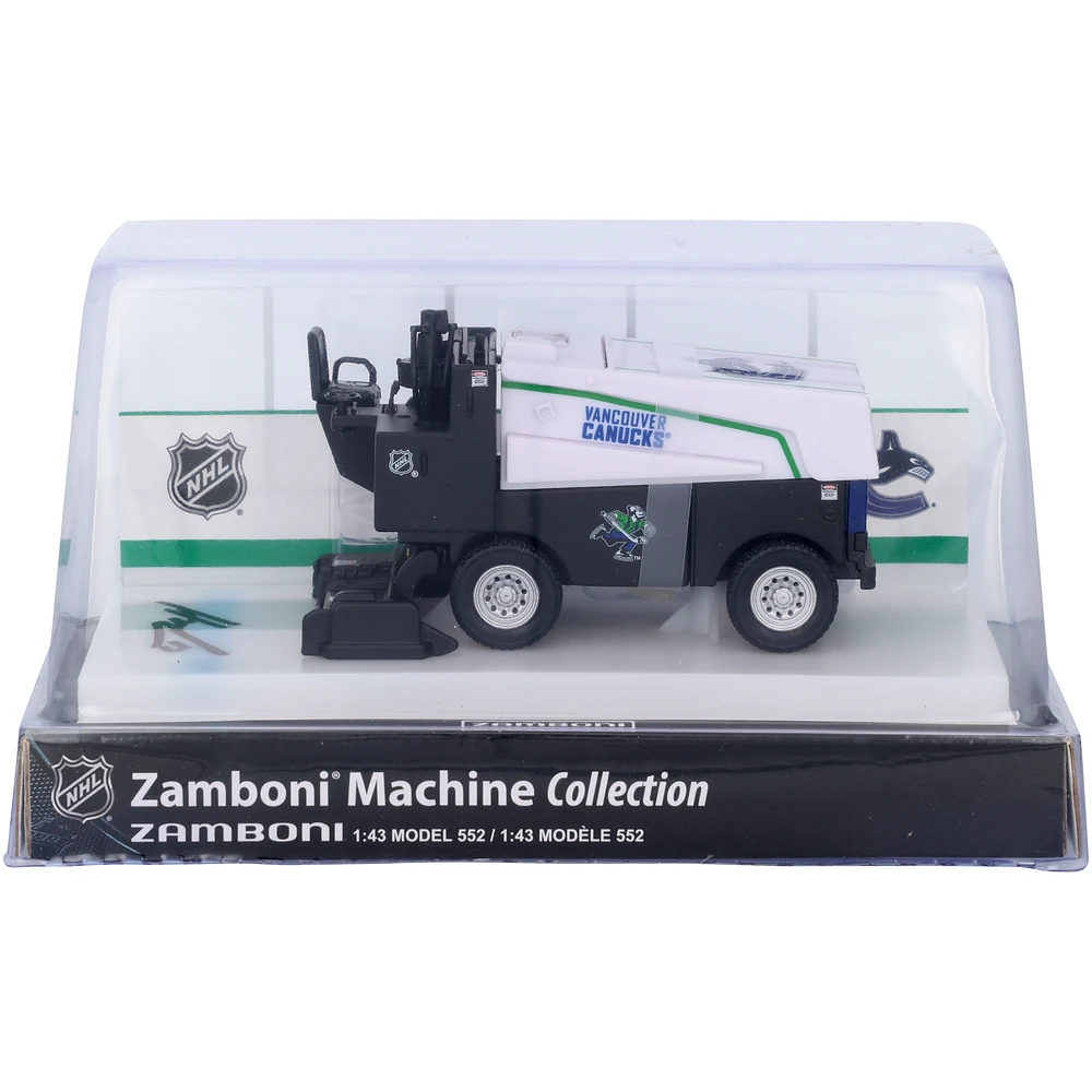 Filip Hronek Vancouver Canucks Autographed 1:43 Scale Die-Cast Zamboni