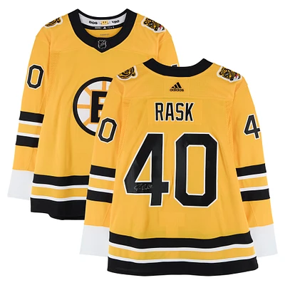 Tuukka Rask Boston Bruins Autographed 2021 Reverse Retro adidas Authentic Jersey