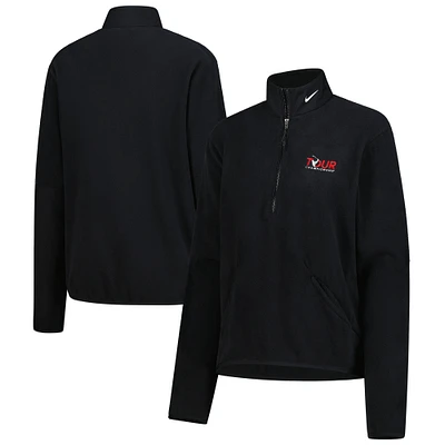 Women's Nike Black TOUR Championship Victory Half-Zip Performance Jacket