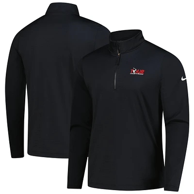 Men's Nike Black TOUR Championship Victory Performance Half-Zip Pullover