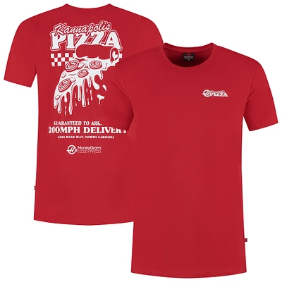 Men's Red Haas F1 Team 2025 Fan Wear Pizza T-Shirt