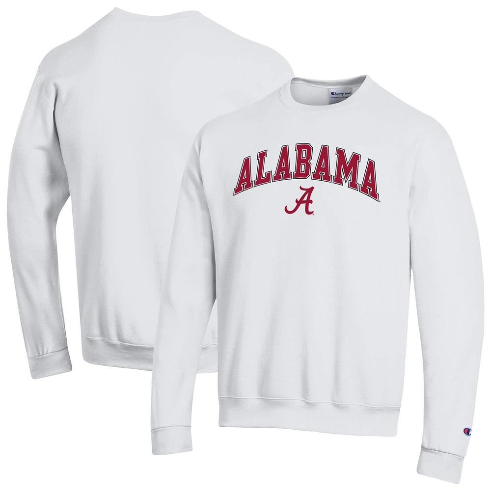 Men's Champion Alabama Crimson Tide Arch Over Logo Pullover Sweatshirt