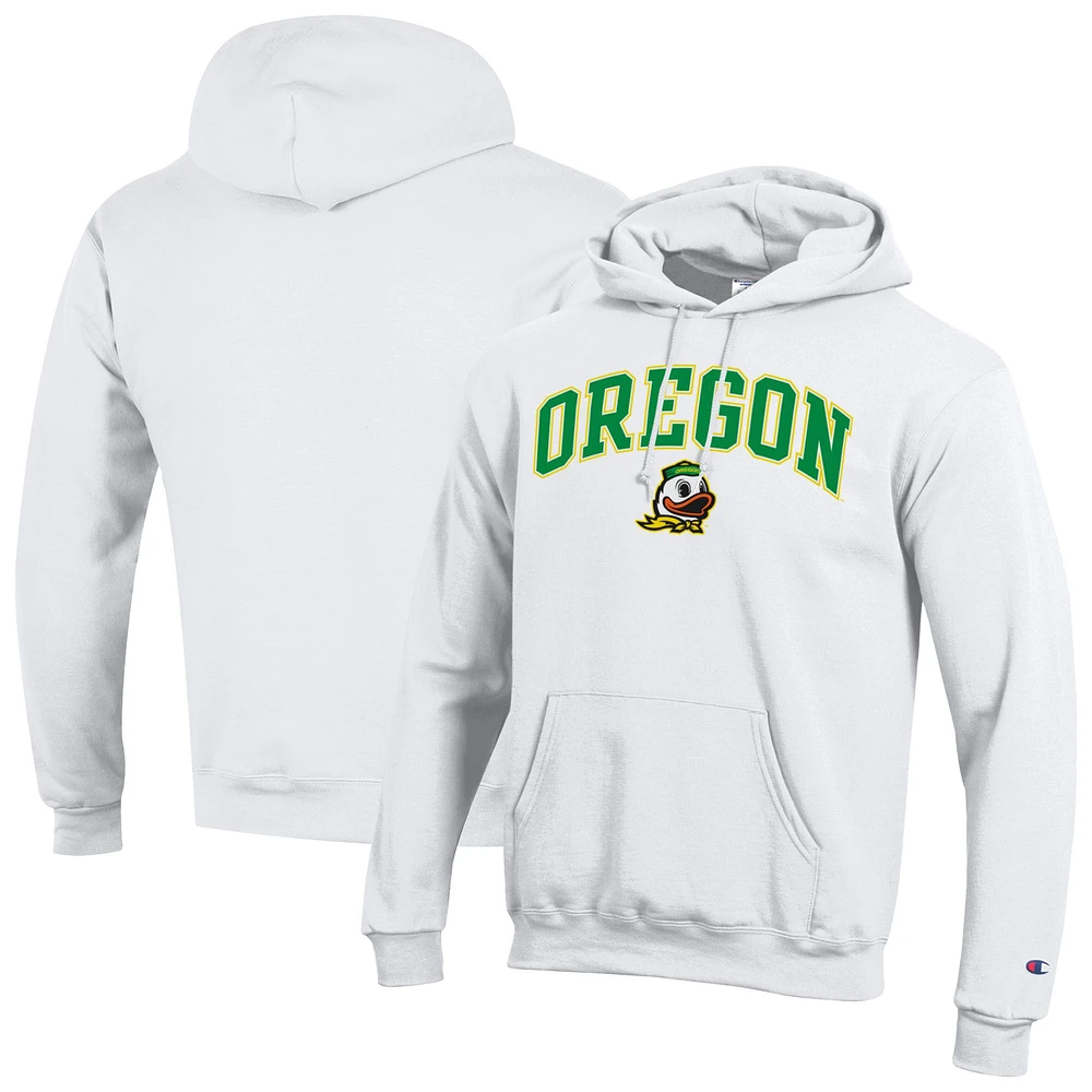 Men's Champion Oregon Ducks Arch Over Logo Pullover Hoodie
