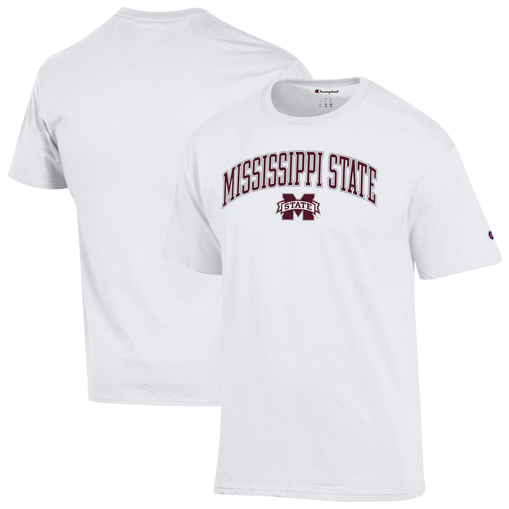 Men's Champion Mississippi State Bulldogs Arch Over Logo T-Shirt