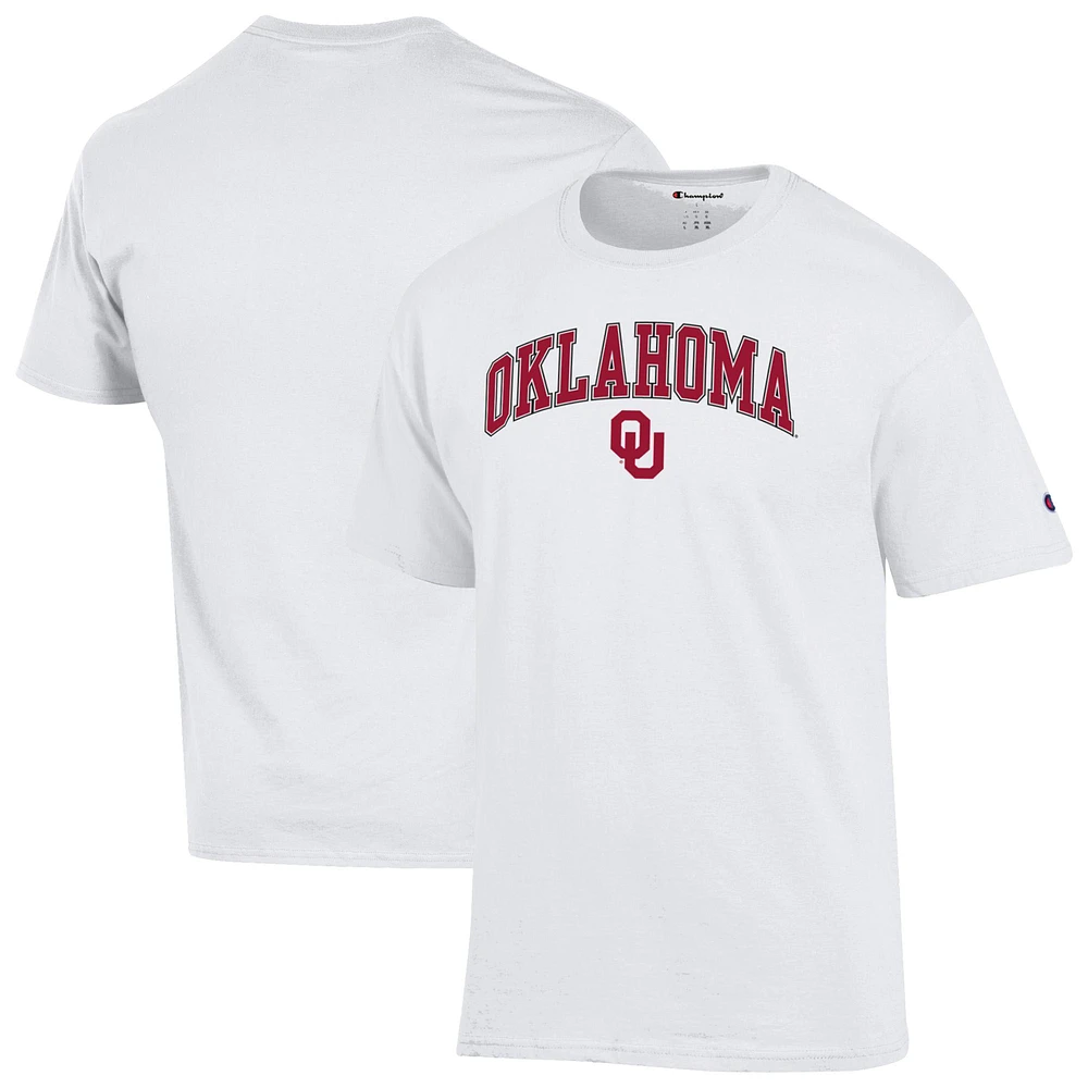 Men's Champion Oklahoma Sooners Arch Over Logo T-Shirt