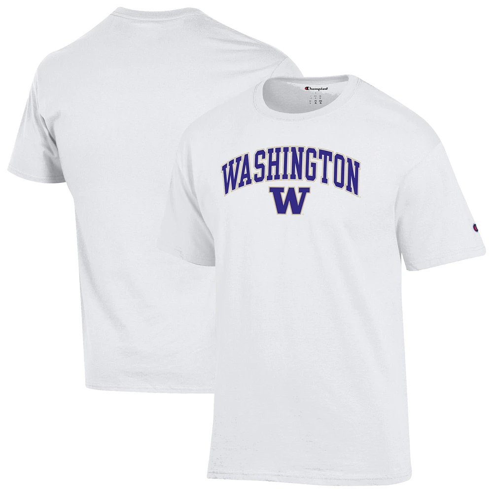 Men's Champion Washington Huskies Arch Over Logo T-Shirt