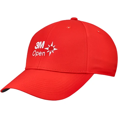 Unisex Nike Red 3M Open Club Performance Adjustable Hat