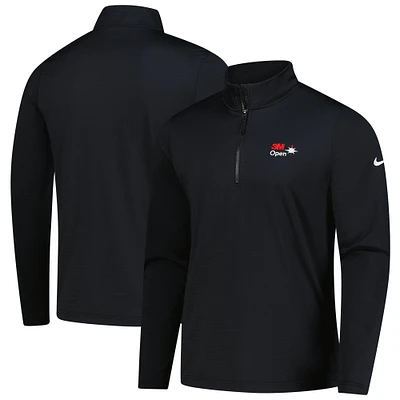 Men's Nike Black 3M Open Victory Performance Half-Zip Pullover