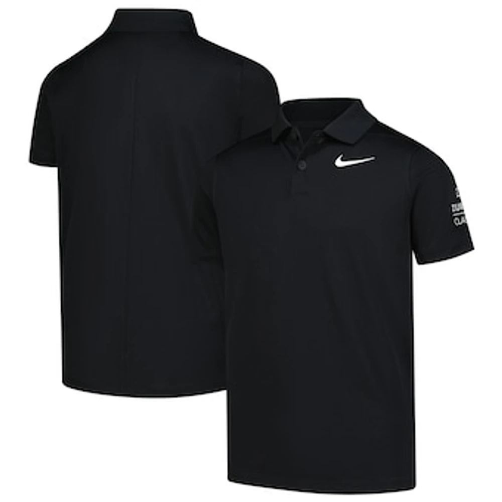 Youth Nike Black The Zurich Classic Victory Performance Polo