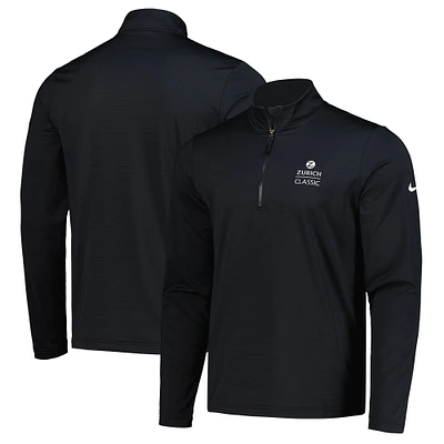 Men's Nike Black The Zurich Classic Victory Performance Quarter-Zip Pullover