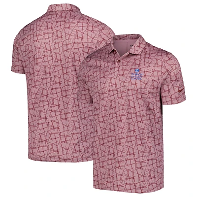 Men's Nike Purple The Zurich Classic Longleaf Performance Polo