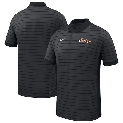 Men's Nike Oklahoma State Cowboys 2025 Early Season Coaches Sideline Victory Stripe Performance Polo