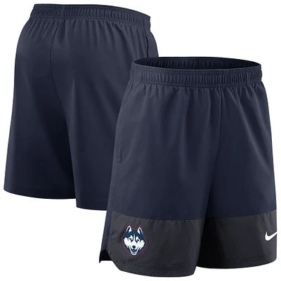 Men's Nike Navy UConn Huskies 2025 Sideline Performance Shorts