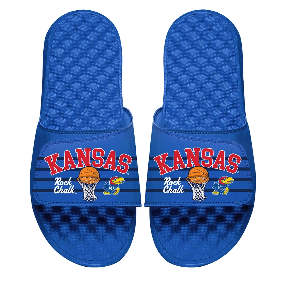 Youth ISlide Kansas Jayhawks Collage Slide Sandals
