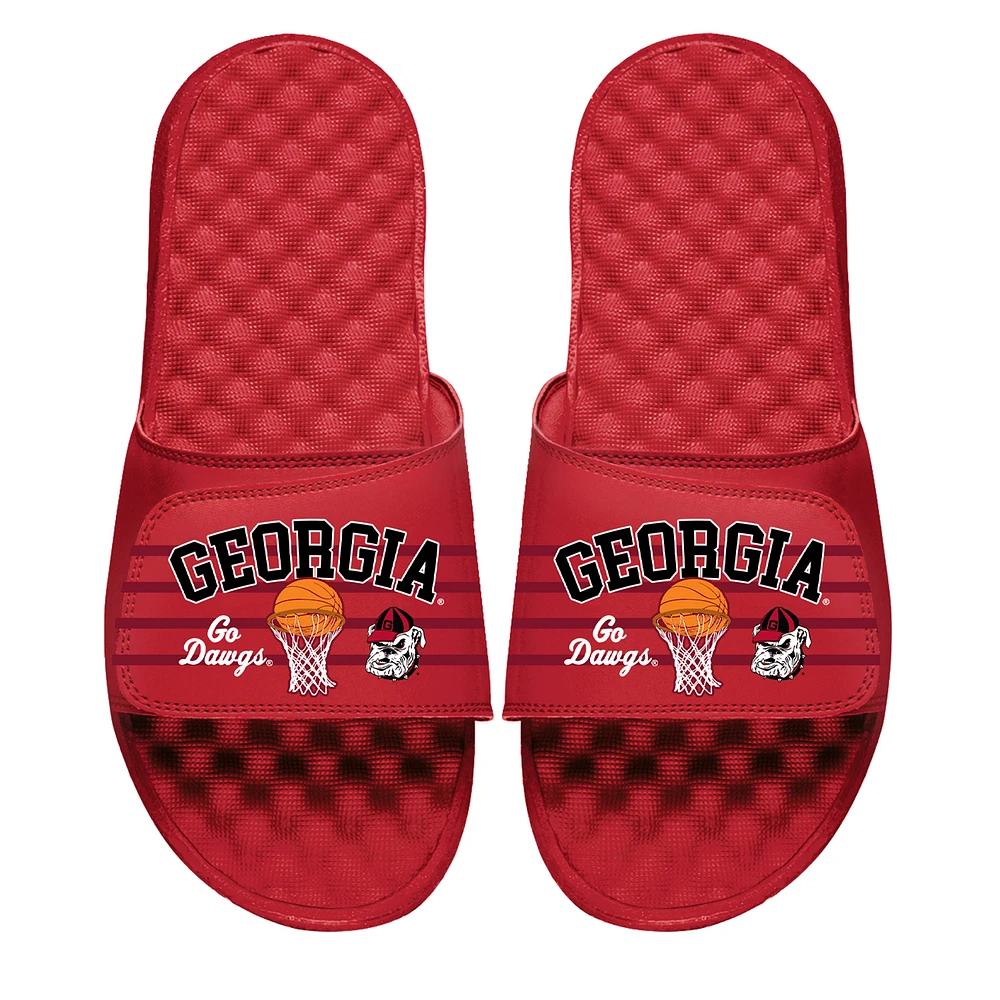 Youth ISlide Georgia Bulldogs Collage Slide Sandals