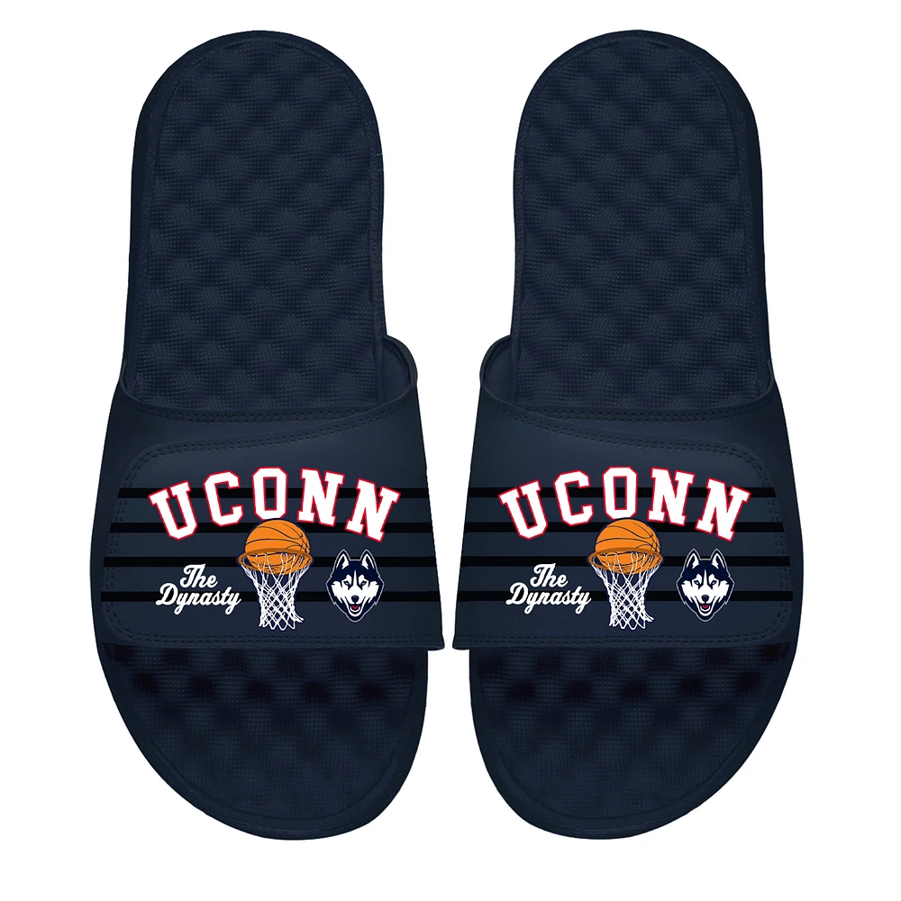 Youth ISlide UConn Huskies Collage Slide Sandals