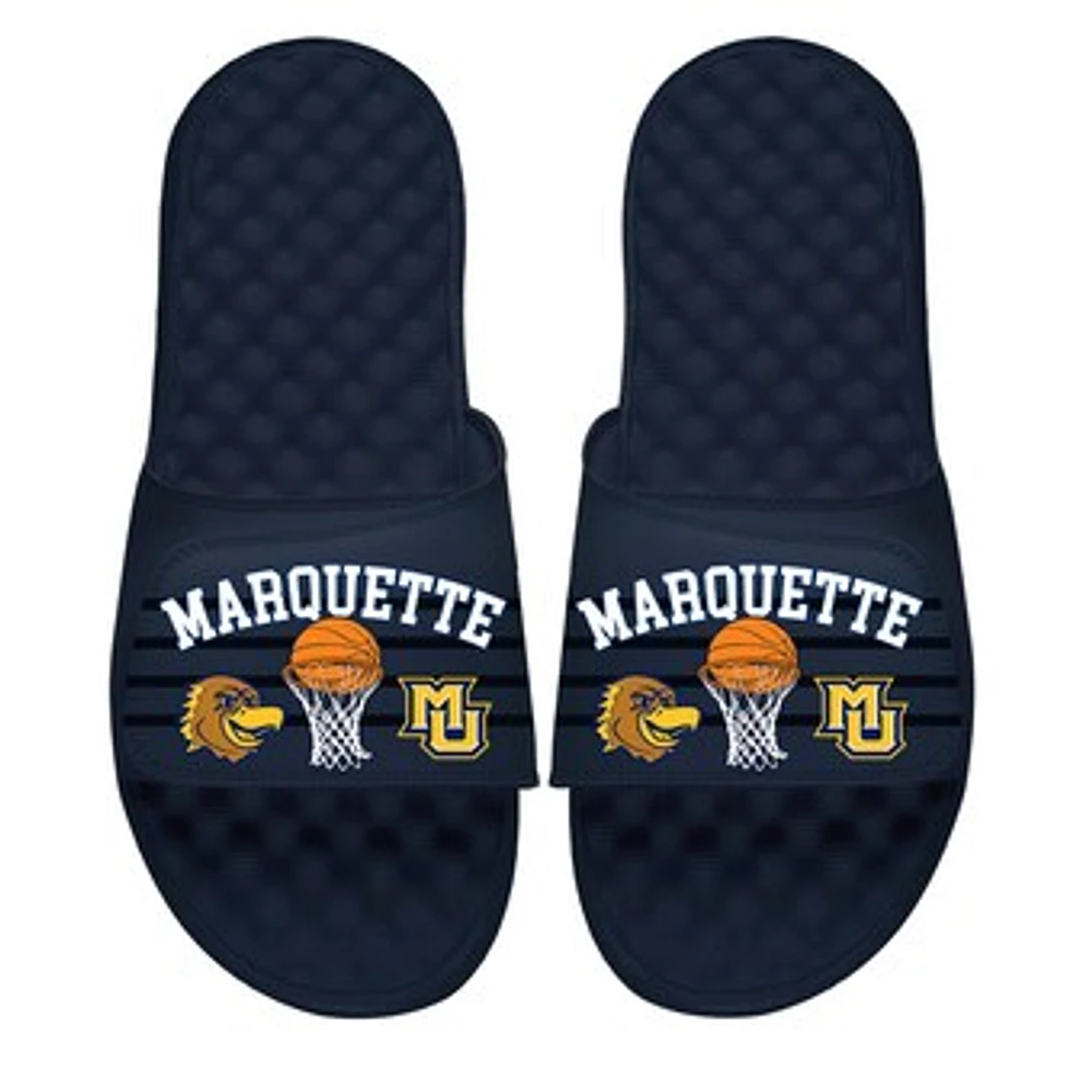 Unisex ISlide Marquette Golden Eagles Collage Slide Sandals
