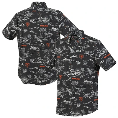 Men's Reyn Spooner Navy Chicago Bears Kekai Performance Button-Down Shirt