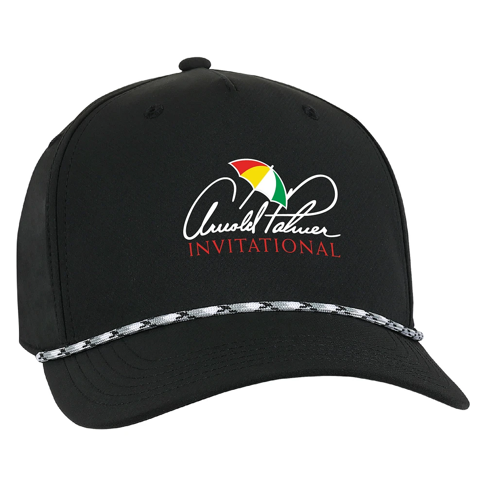 Unisex Ahead Black Arnold Palmer Invitational Alto Adjustable Rope Hat