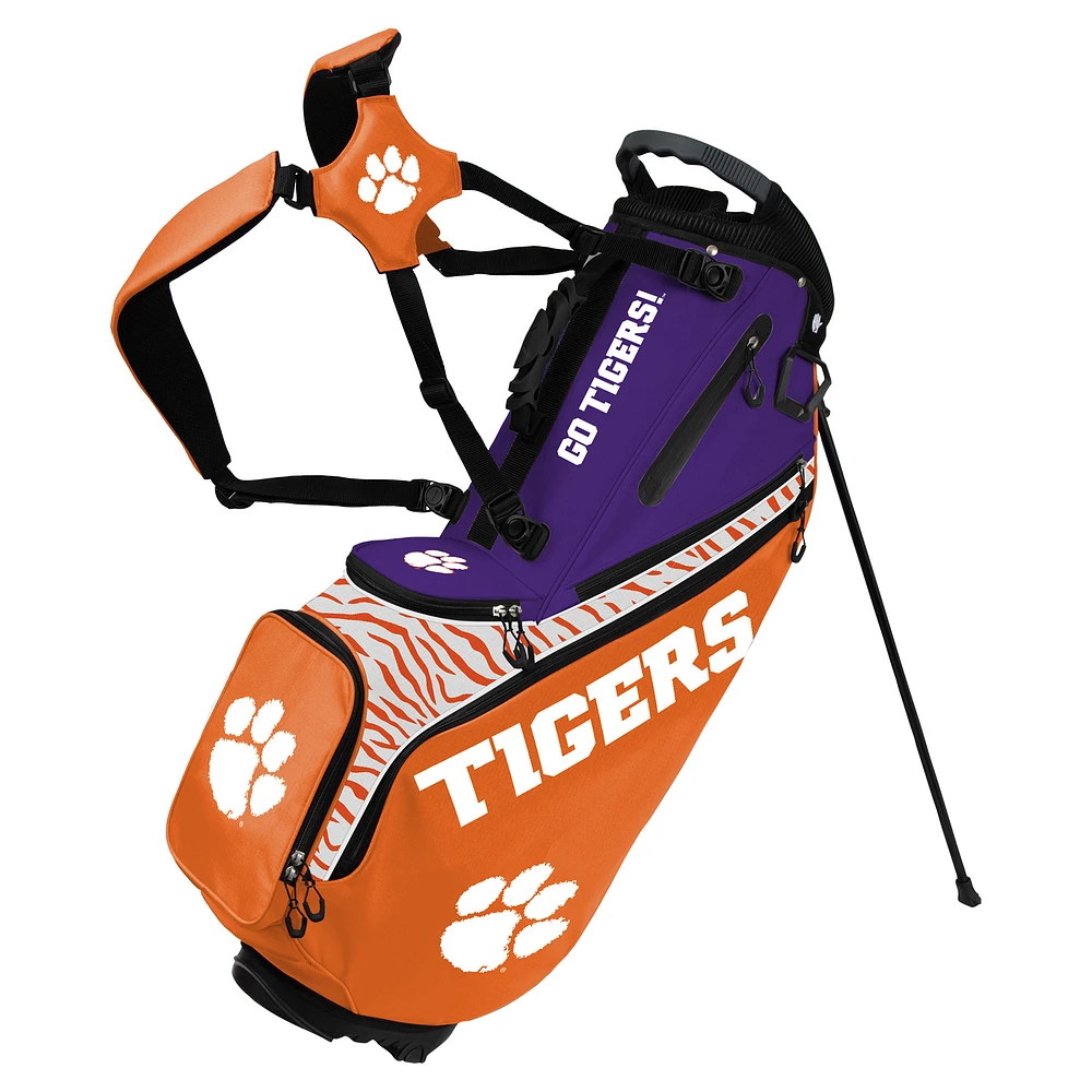 WinCraft Clemson Tigers Back Nine Stand Golf Bag
