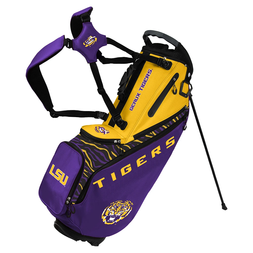 WinCraft LSU Tigers Back Nine Stand Golf Bag