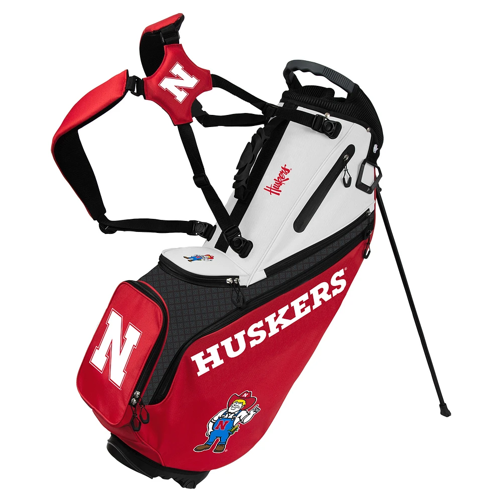 WinCraft Nebraska Huskers Back Nine Stand Golf Bag