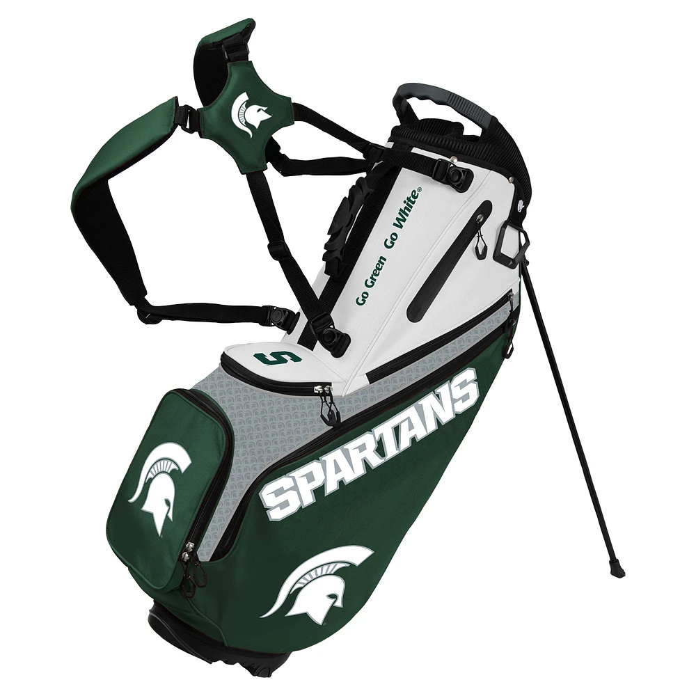 WinCraft Michigan State Spartans Back Nine Stand Golf Bag