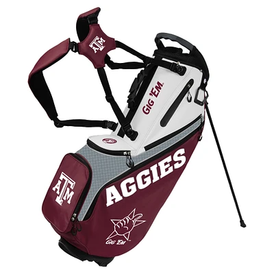 WinCraft Texas A&M Aggies Back Nine Stand Golf Bag