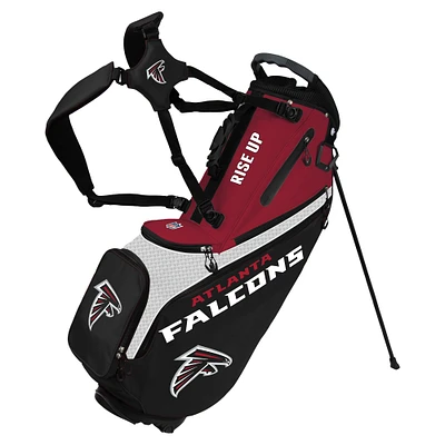 WinCraft Atlanta Falcons Back Nine Stand Golf Bag