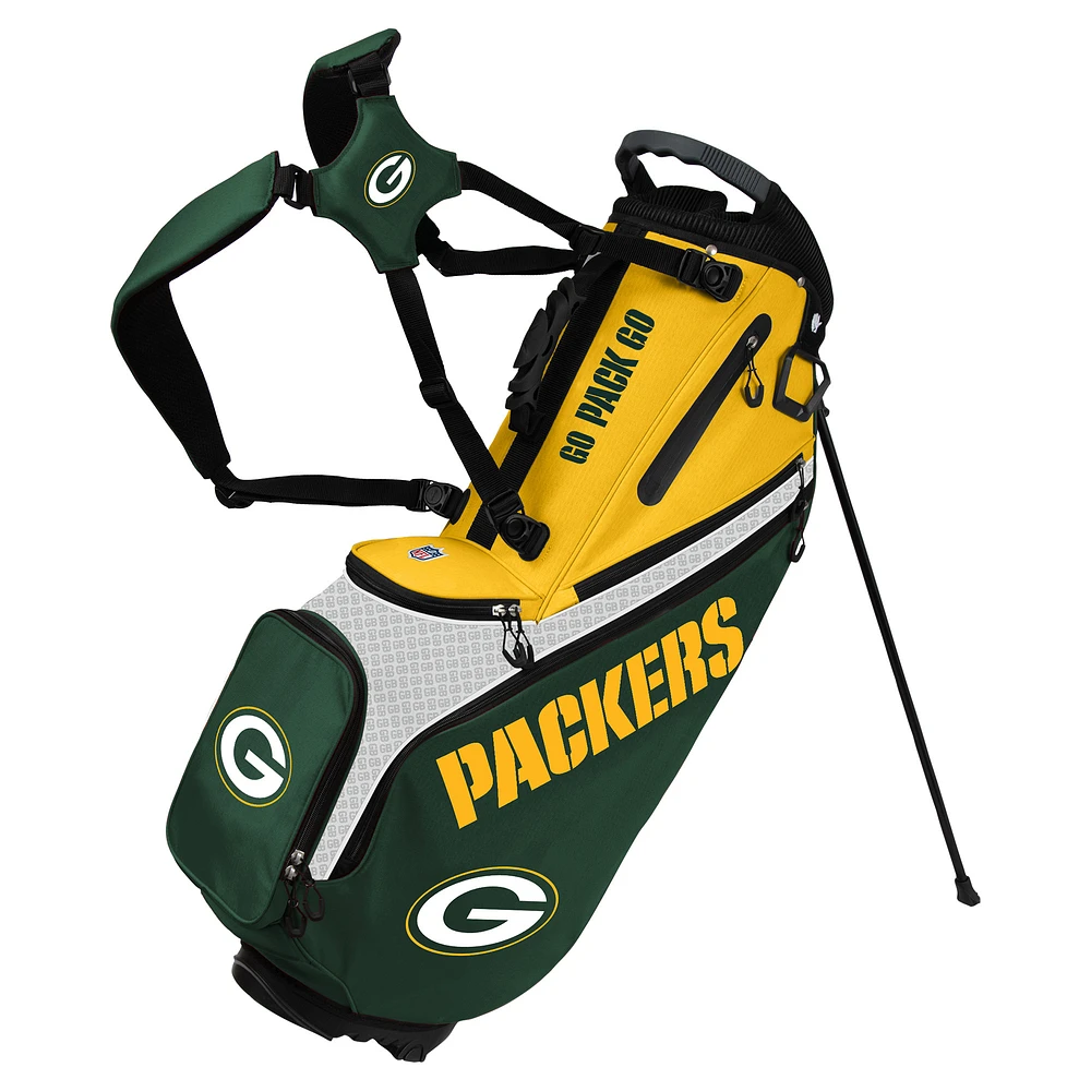 WinCraft Green Bay Packers Back Nine Stand Golf Bag