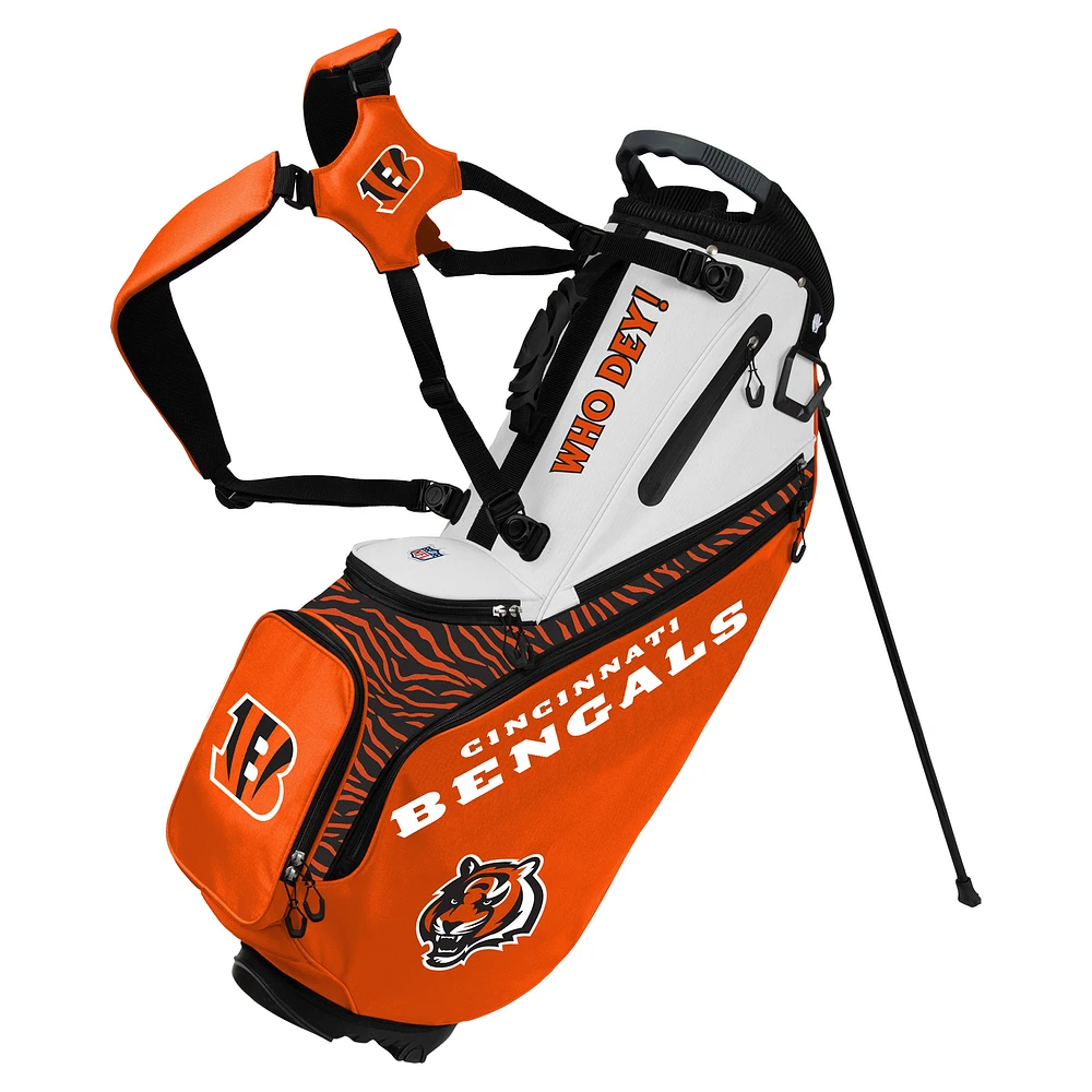 WinCraft Cincinnati Bengals Back Nine Stand Golf Bag