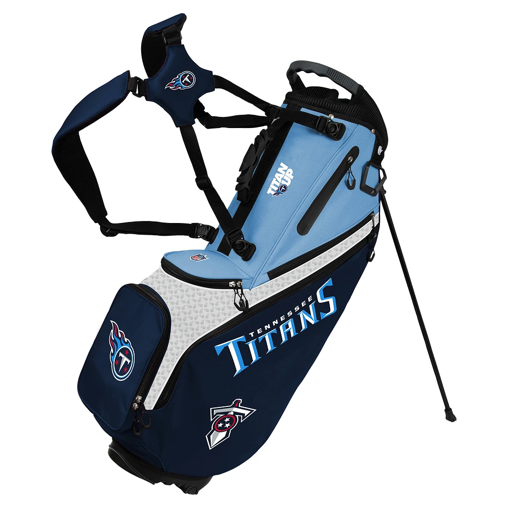 WinCraft Tennessee Titans Back Nine Stand Golf Bag