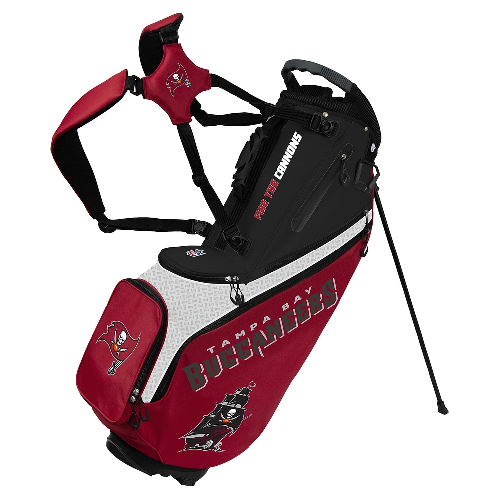 WinCraft Tampa Bay Buccaneers Back Nine Stand Golf Bag