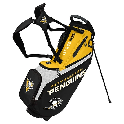 WinCraft Pittsburgh Penguins Back Nine Stand Golf Bag