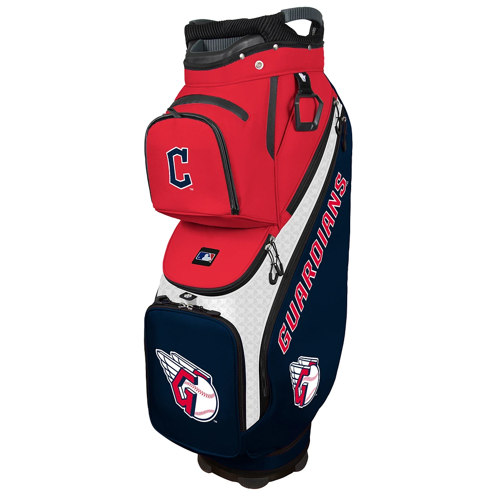 WinCraft Cleveland Guardians Clubhouse Cooler Cart Golf Bag