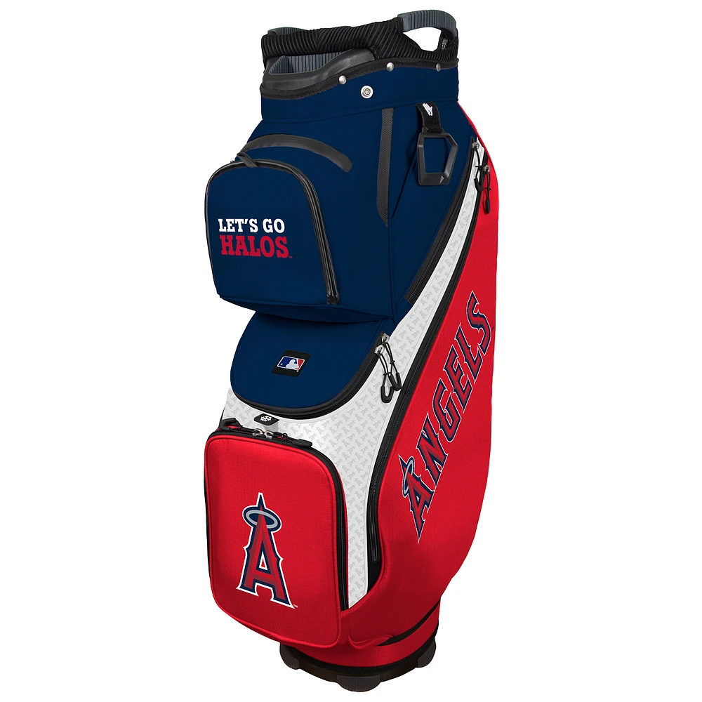 WinCraft Los Angeles Angels Clubhouse Cooler Cart Golf Bag