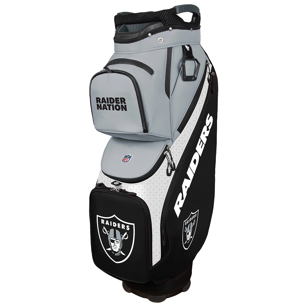 WinCraft Las Vegas Raiders Clubhouse Cooler Cart Golf Bag