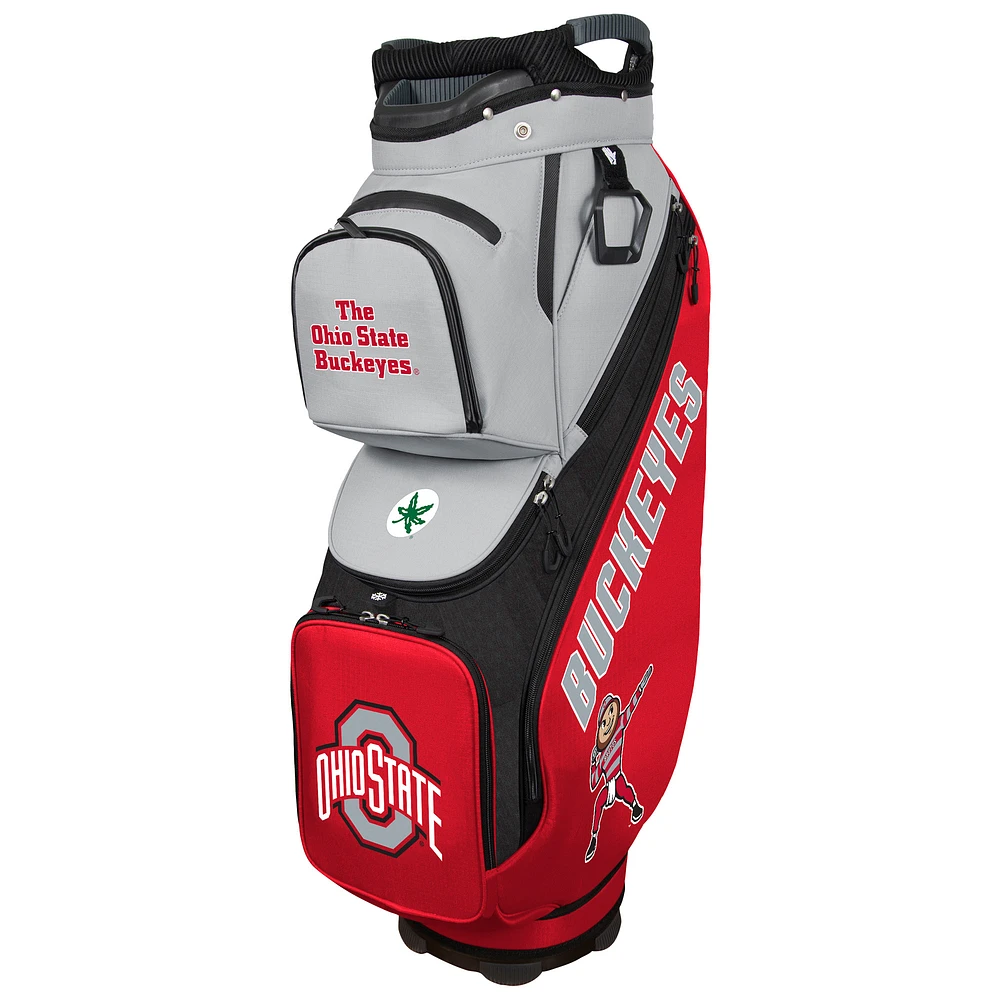 WinCraft Ohio State Buckeyes Clubhouse Cooler Cart Golf Bag