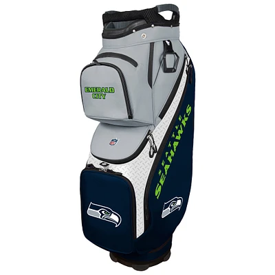 WinCraft Seattle Seahawks Clubhouse Cooler Cart Golf Bag