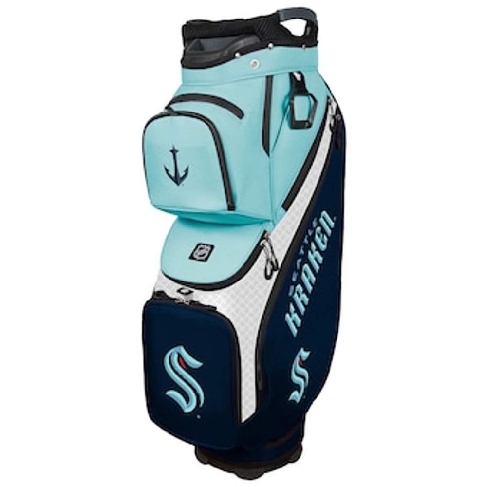 WinCraft Seattle Kraken Clubhouse Cooler Cart Golf Bag