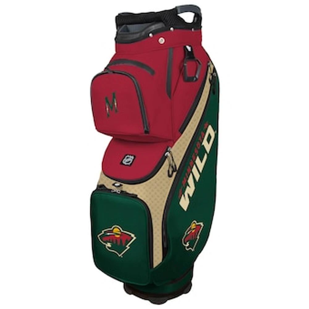 WinCraft Minnesota Wild Clubhouse Cooler Cart Golf Bag