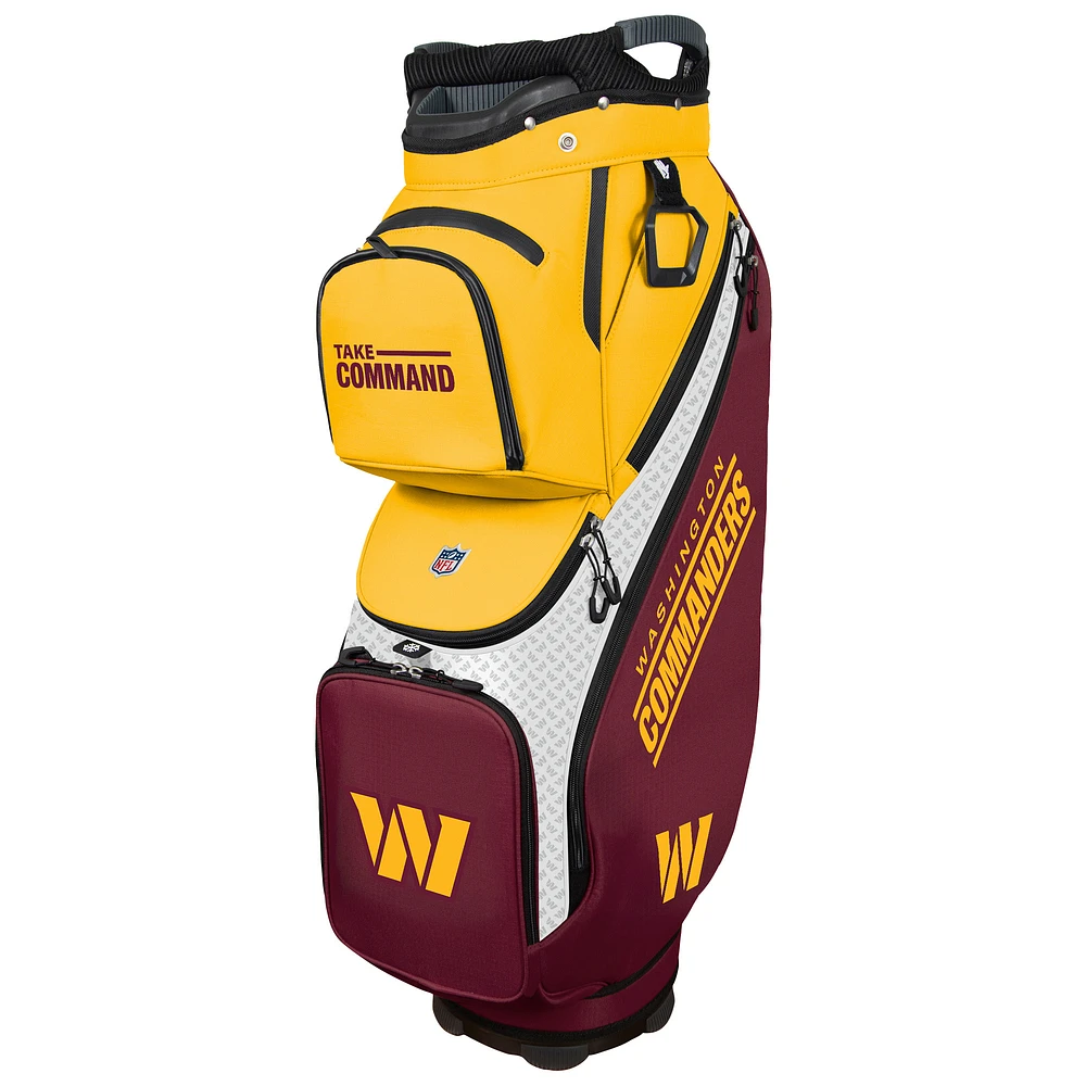 WinCraft Washington Commanders Clubhouse Cooler Cart Golf Bag