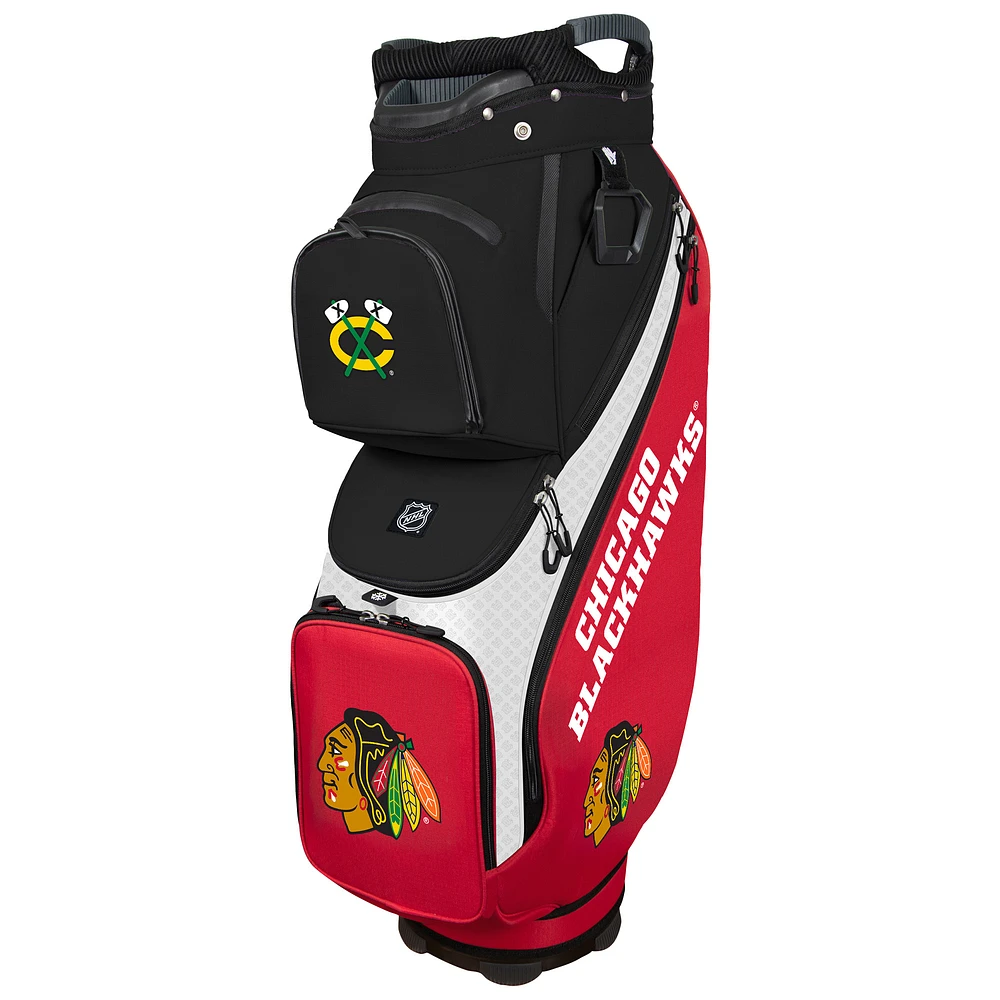 WinCraft Chicago Blackhawks Clubhouse Cooler Cart Golf Bag