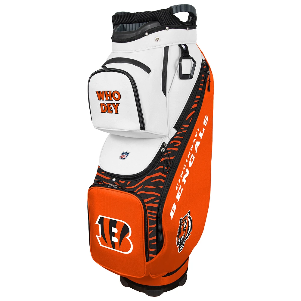 WinCraft Cincinnati Bengals Clubhouse Cooler Cart Golf Bag